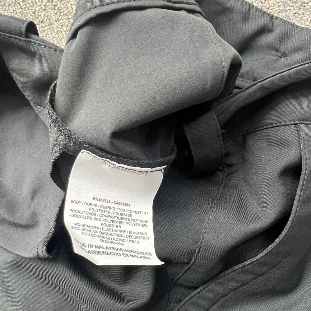 Nike‎ Golf Pants Size 2 Womens Black 28 x 25 Athletic Pants Dri Tour Performance